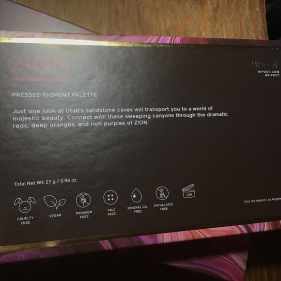 Hipdot Zion eyeshadow pallet bnib - Picture 7 of 8
